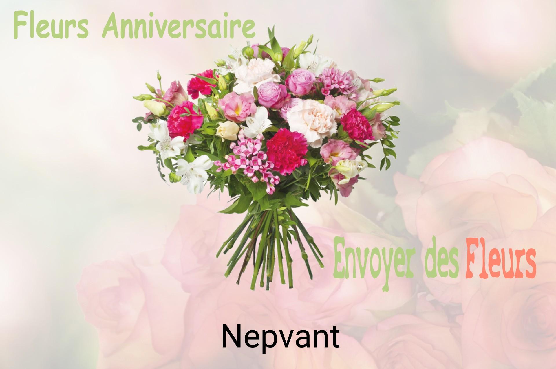 Bouquet de fleurs d’anniversaire livré à Nepvant